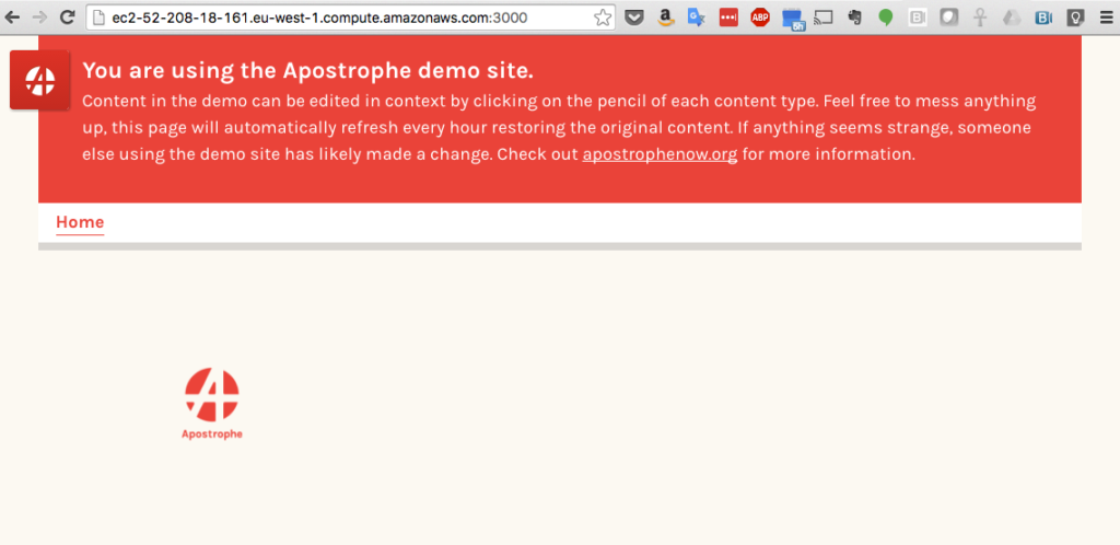 Apostrophe Running on MongoDB Atlas
